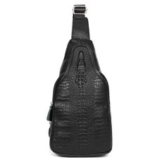 BLUE MOUNT 質感牛皮單肩包 Z3101, 黑色的