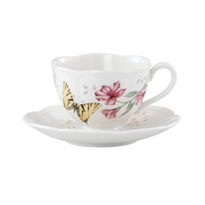 Lenox 雷諾克斯 蝶彩繽紛草原咖啡杯, 虎鳳蝶, 1個