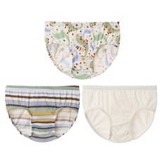 withorganic 男孩童3角內褲3入組