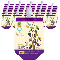 Nature Village 葡萄汁, 100ml, 30入