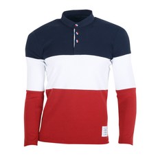 男款立領配色長袖T恤 MCTHT5028F9