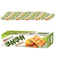 Orion 好麗友 千層蘇打餅乾 香蒜麵包口味, 65.6g, 20入