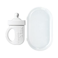 Simtong 奶瓶造型固齒器, 3個月以上, 白色, 1入