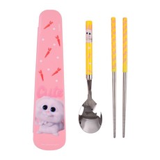 LILFANT 寵物當家筷子+湯匙+收納盒組 MY5669, 混色, 湯匙+筷子+收納盒, 1組