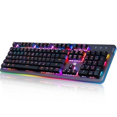 HEXGEARS Kylebox RGB 機械鍵盤 Baekchuk, GK755B, 灰色(機身), 一般型