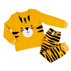Maykids 孩童老虎印花保暖套裝