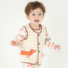 Cordi-i 孩童臘腸狗圖案保暖背心