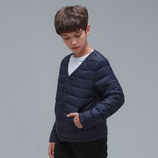 KISPO 童款V領超薄輕量鋪棉外套