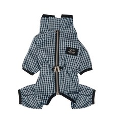 PUPPY ANGEL MAGAGIOTM 格紋寵物雨衣, 718 BL