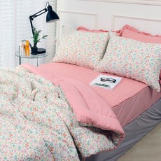 SCOHOME 碎花60支純棉寢具組