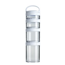 Blender Bottle GoStak 4件組 白色, 1個