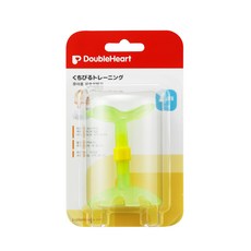 더블하트유아용 입술 치발기, 노꼭지, 초록색, 1개