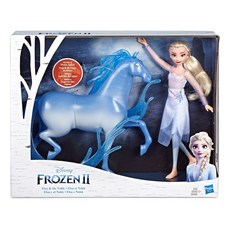 FROZEN 迪士尼冰雪奇緣2經典人偶娃娃 Elsa+NOKK款, 1組