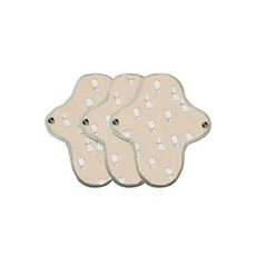 兔子印花棉布衛生棉, 1件, 3個