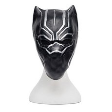 Party Pang真橡膠面具 黑豹, 黑色的