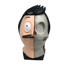 PartyPang 擬真橡膠面具 單人紙牌, 混合顏色