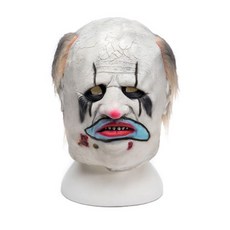 PartyPang 逼真橡膠面具 屠夫小丑, 混合顏色