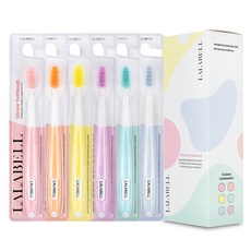 Lalabel 矽膠牙刷組, 6入, 1個
