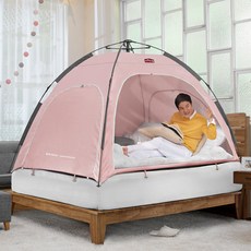 다샵 프리미엄 코지 투명창 자동 난방텐트