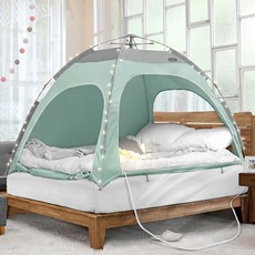 다샵 리얼 패브릭 투명창 자동 난방텐트