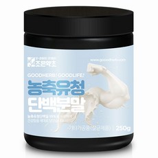 joeunyakcho GOODHERB 濃縮乳清蛋白粉, 1罐, 250g