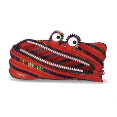 Zipit 怪物鉛筆盒, 紅色和彩虹, 1個