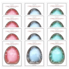 2Youngdesign 雞蛋時光膠囊 ver 3 信紙, 隨機出貨, 12套