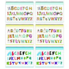 YOUNG ART 字母素描本 6p 隨機出貨, 24張, 6件