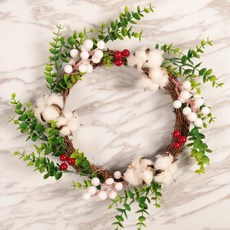 All Nine 聖誕花圈, A 棉, 1個