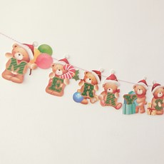 The Somssi小熊掛旗 2入, 混色