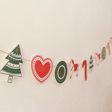 The Somssi Dalra Horse花環 2入, 混色