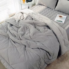 SCOHOme 保暖超細纖維棉被, 暖灰色