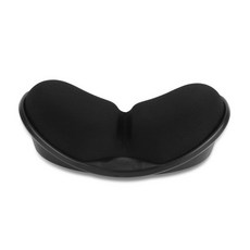 HAMATE 高級護腕滑鼠墊, 黑色, 1個