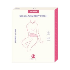 LOLOSKINNY Selsalazin腹部美體貼片, 10片, 1個
