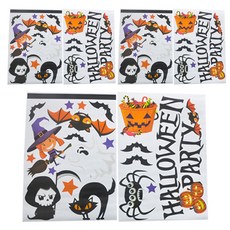 PARTYSHOW 萬聖節窗戶貼紙, 派對, 3個