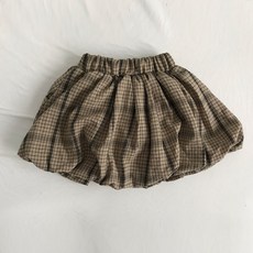 YEROOYENA 孩童格紋短裙
