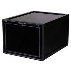 Shumania 高幫高級鞋收納袋正面黑色, 1個