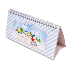 플라잉웨일즈 짱구는못말려 2020 포스트카드 캘린더, 혼합 색상