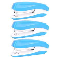 deLi 得力 釘書機 E0350, 藍色, 3個