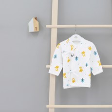 Dalpong 孩童印花狐狸冬季肚衣