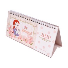 플라잉웨일즈 빨강머리앤 2020 포스트카드 캘린더, 혼합 색상