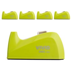 deLi 膠帶台, 綠色, 5個