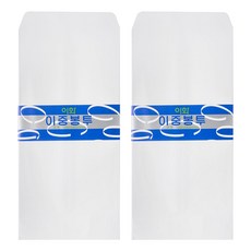 Ehwa 16開 雙層規格信封 100 x 205 mm 100入, 單一顏色, 2個