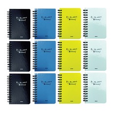 misoro 1000 左翻筆記本 1641, 隨機出貨, 12個