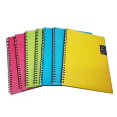 1977 ATTO 希望筆記本PP 60張 螺旋筆記本, 隨機發貨, 7個