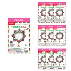 Uniart 摺紙01 聖誕花圈製作, 10個