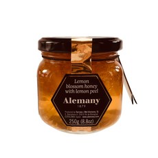 Alemany 1879 檸檬皮蜂蜜醬, 250克, 1個