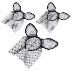 WOW PARTY KOREA 貓網頭帶, 混色, 3個