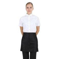 Tfarm 迷你素色圍裙, BLACK