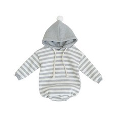 bebe nine 條紋連帽長袖包臀衣